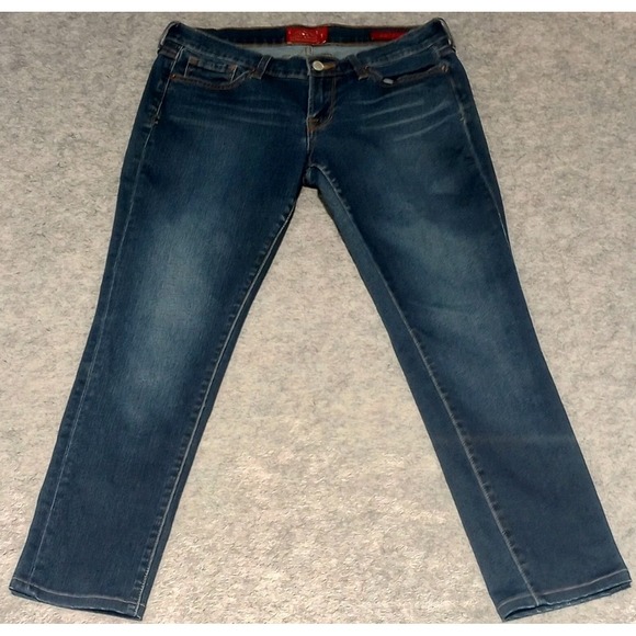 Lucky Brand Denim - Lucky Brand Jeans Womens 6 / 28 Ankle Ava Skinny Dark Wash Blue‎